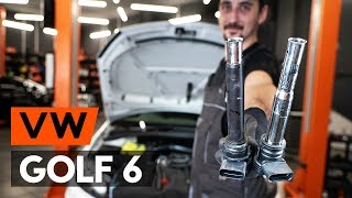 Jak wymienić cewka zapłonowa w VW GOLF 6 (5K1) [TUTORIAL AUTODOC]