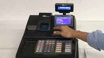 Program Address & Phone Number on Receipt (PREAMBLE Message) | HK Systems Cash Register Tutorials