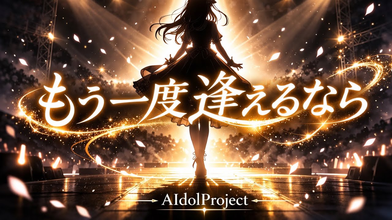 【泣ける曲】「もう一度逢えるなら」【AIdolProject】【Official Music Video】