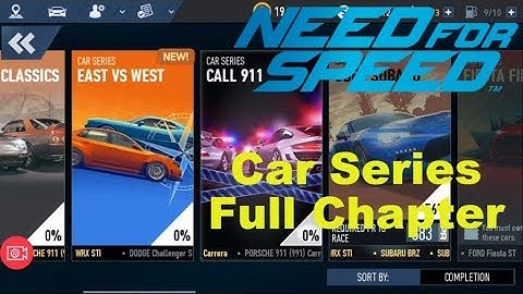 Need for Speed No Limits - Walkthrough - Car Series Call 911 - Chapter 1 (Mobile)