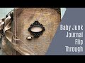 Baby Book Junk Journal Flip Through