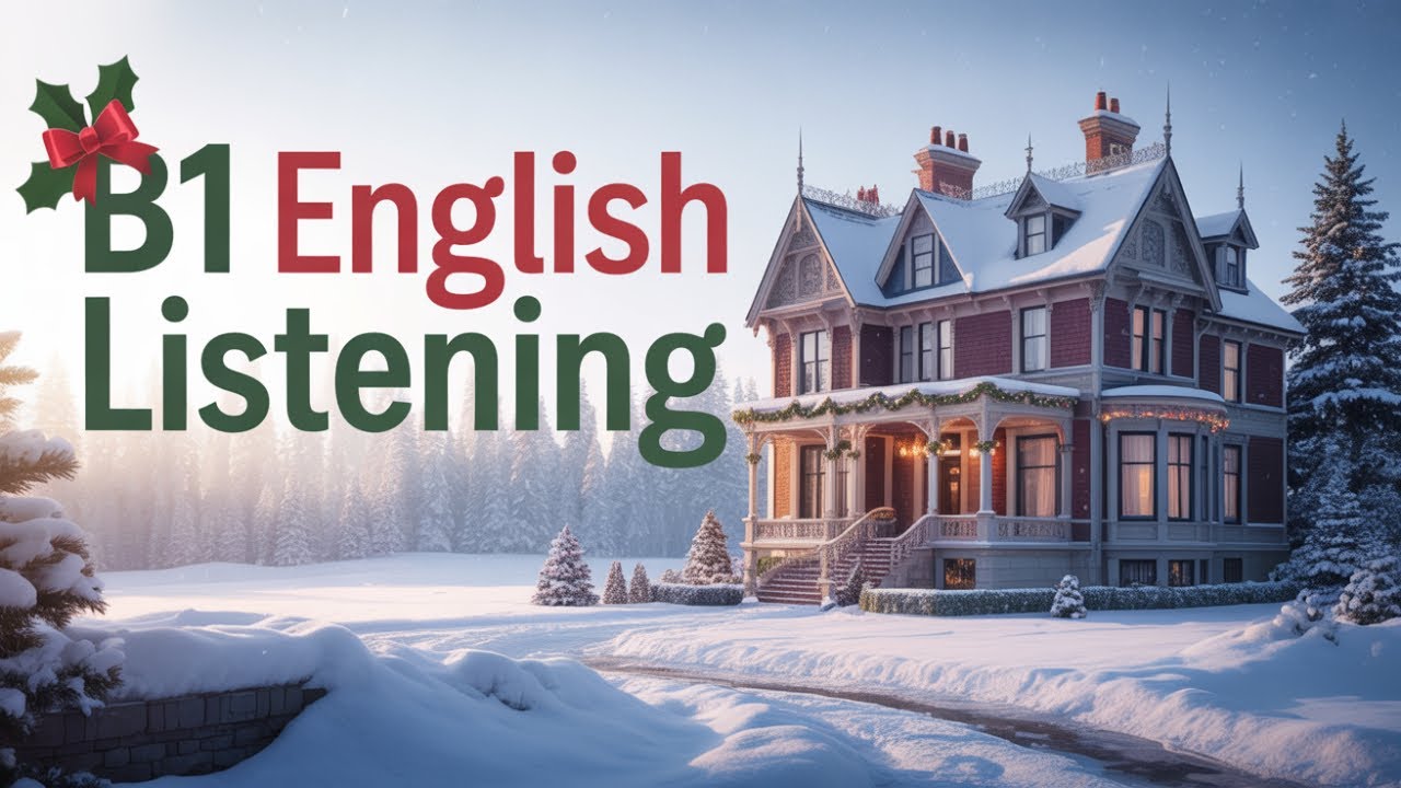 Easy B1 English Listening Practice - A Christmas Story On Traditions