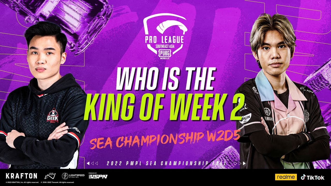 [EN] 2022 PMPL South East Asia Championship W2D5 | Fall | Who is the king of Week 2
