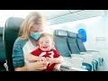 Flying 8 Hours With Our 1 Year Old During The Pandemic  (One of the hardest days of my life)