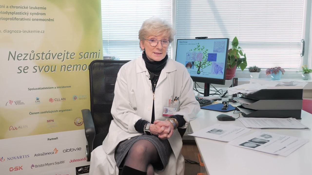 06c. Jak se stanovuje diagnóza myelofibrózy III. (vyšetření sleziny a genetické testy)