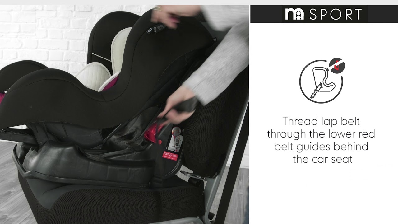 Mothercare Sport Car Seat Installation 