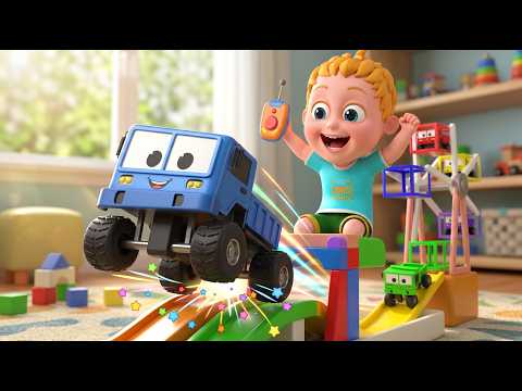Learn Colours with Little Cars | Easy English Learning video | Toy car videos | Bachpan Ki Duniya