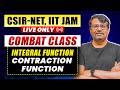 CSIR NET & IIT JAM Mathematics | Combat Series | Integral Function & Contraction Function By GP Sir