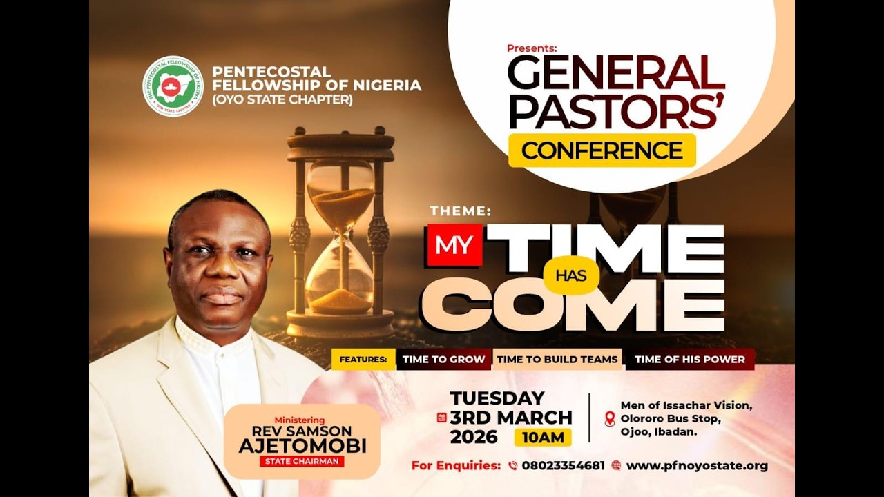 PFN GENERAL PASTORS' CONFERENCE || 3RD MARCH 2026