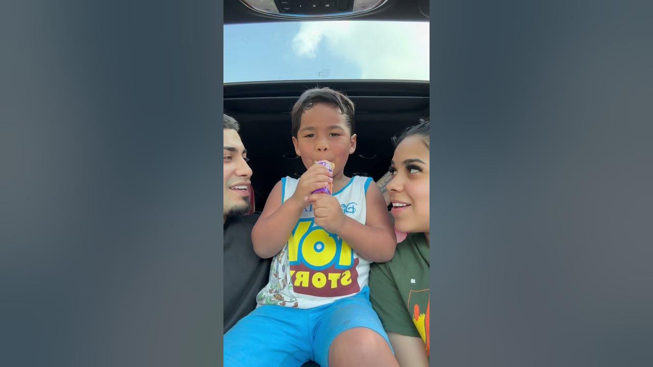 Mom & dad throw away sons favorite icecream and surprise him with a new one 🍦 #shorts