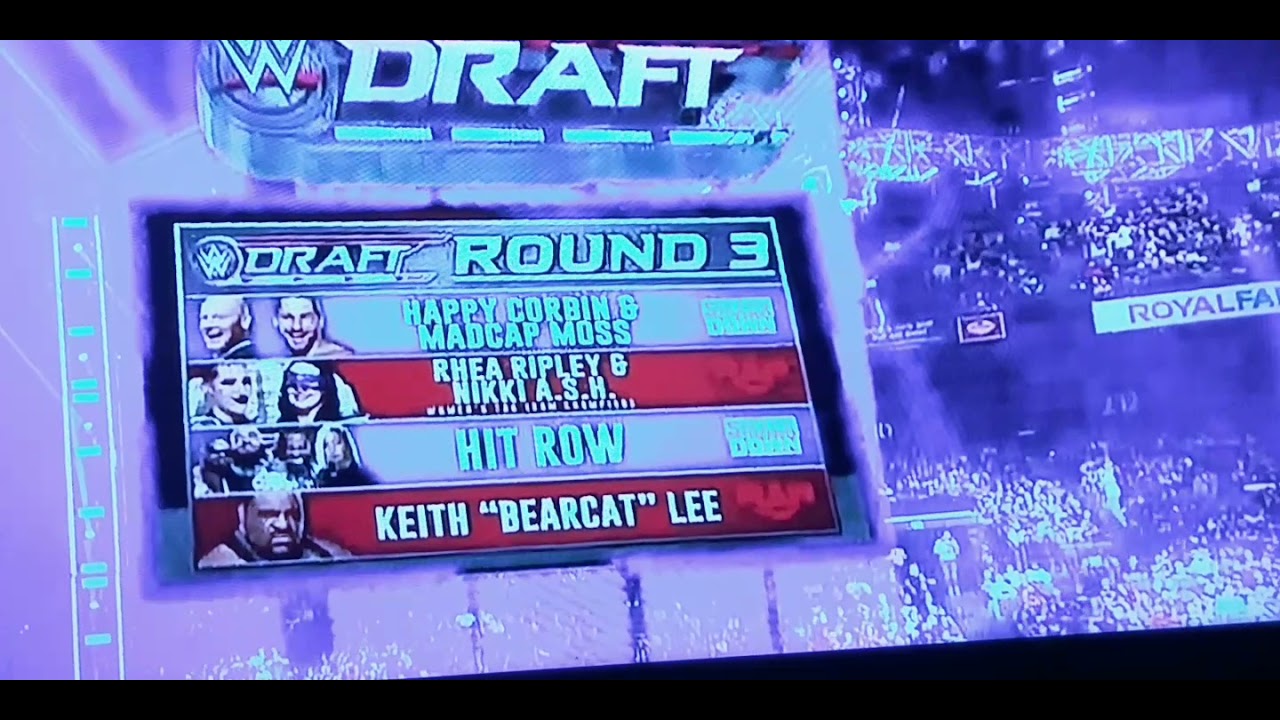 WWE draft 2021 round 3