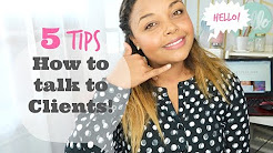 5 Tips: How to Talk to Clients! (Event Planning Career 101)