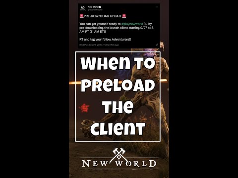 New World: Client Preload Times #Shorts