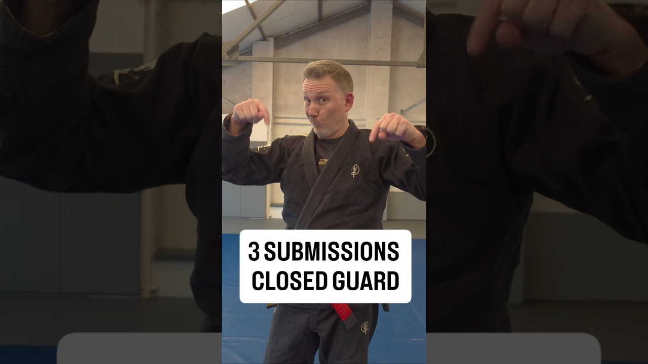 Which is your favourite? 3 Submissions from Closed Guard #bjjsubmissions #thegrapplelab