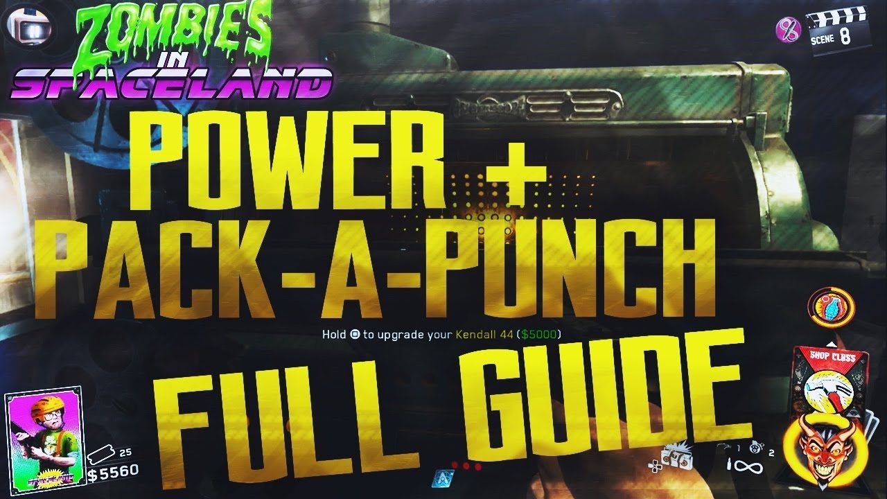 How to Unlock PackaPunch Zombies in Spaceland EASTER EGG YouTube