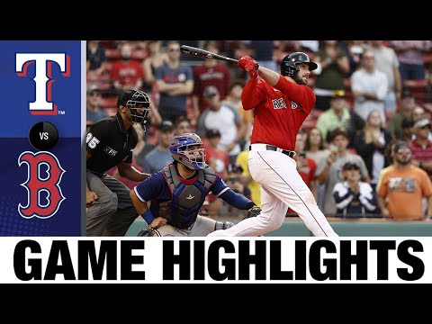 Rangers vs Red Sox Game Highlights (8/23/21)