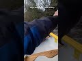 Bryn Brass falls on the Afon Conwy by canoe! Apologies for the inner elbow pit view!