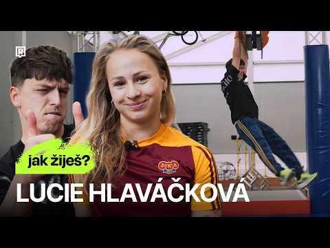 „Neplatím nájem.“ 20letá olympionička Lucie Hlaváčková a její byt | JAK ŽIJEŠ