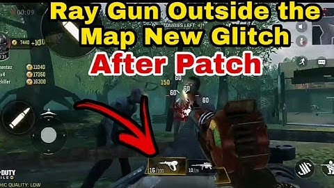 Cod mobile zombies new glitch - Ray Gun Outside the Map