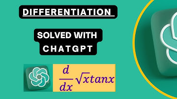 How to Solve Differentiation (d/dx) Using ChatGPT