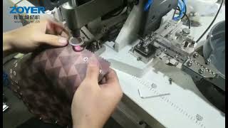 China zoyer ZY-T9811 intelligent button snap machine one minute 40 buttons