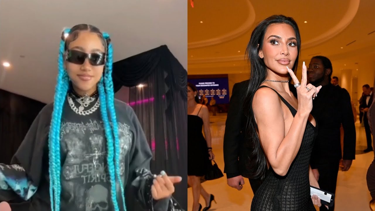 ‘Fans are concerned’: Kim Kardashian defends North West’s use of fake tattoos and piercings