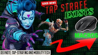 Tap strafe still exists in Apexlegends **Tap strafe hack** using Macros