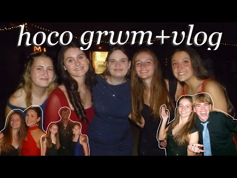 hoco grwm+vlog 2025