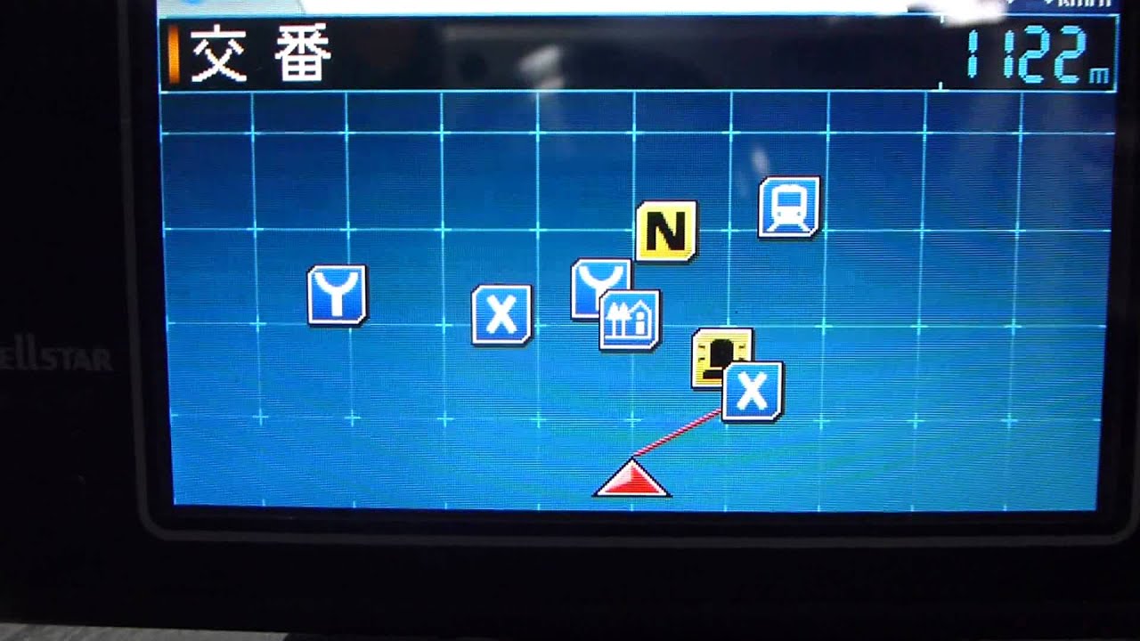 CELLSTAR ASSURA VA-510E 実写警告モード