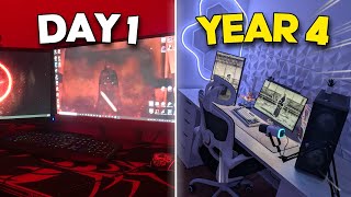 4 YEAR Gaming Setup Progression ($500 - $4000 Setup) Wealth