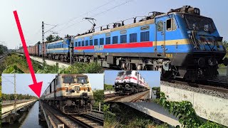 High Speed Trains Passing Compilation With Original Sound | Indian Railways At High Speed
