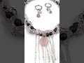 Колье из кварца #переделка #селенга_бижу #Shorts #smallbusiness #necklace #earrings #handmade