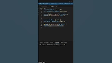 JavaScript Array methods splice and slice✅