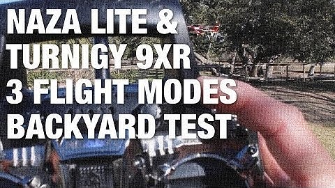 NAZA Lite and TBS Discovery with Turnigy 9XR 3 Flight Modes - GPS Attitude, Manual, & Failsafe