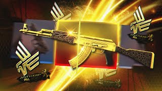 Souvenir AK-47 Gold Arabesque Unboxing (Antwerp 2022)