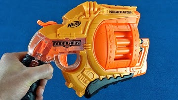 $20 Nerf Gun Review - Nerf Doomlands 2169 Negotiator Blaster Dart Gun