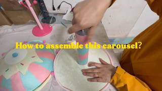 🎠 Carousel Plush Display Stand – Full Assembly Guide