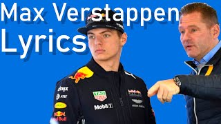 Tim Schalkx - Max Verstappen (Lyrics)