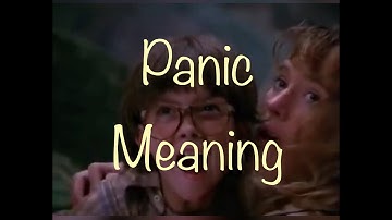 504 Essential Words with movie - Lesson 19 - Panic meaning