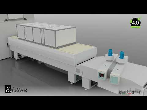 New automatic spraying line by Giardina Group