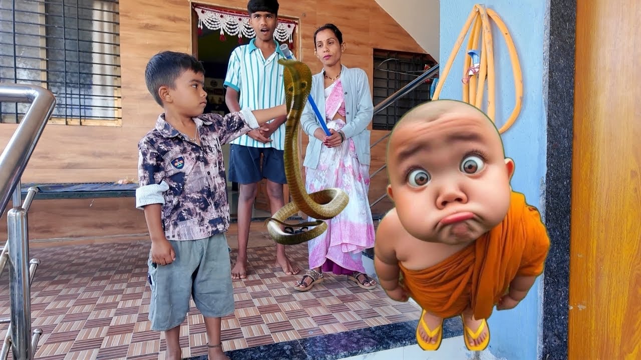 साईने kobra हातात धरला 🫣#भांडण 