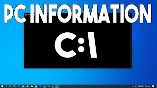 CMD: Get All Information About Your PC | With just one command