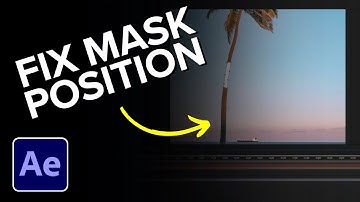 After Effects: Fix Mask Position (Full Tutorial)