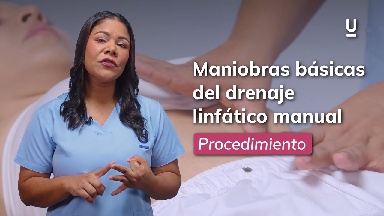 Tipos de maniobras del drenaje linfático manual - Curso de drenaje linfático manual
