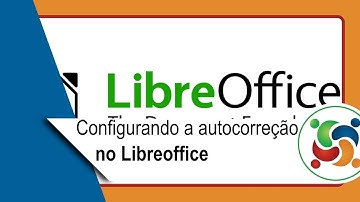 Configurando a autocorreção no Libreoffice