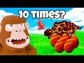Killing the magmadon 10 times challenge! #ugvr #ug #vr #meme #funny #gorillatag #fypシ  #shorts 