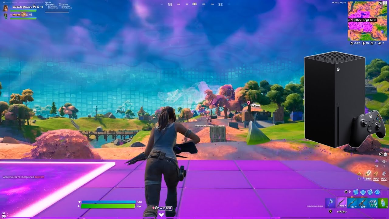 Solo 120FPS Arena Highlights Xbox Series X (10,000 Points)