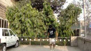 Football Freestyle Tutorials 75 Switch Inside Around The World