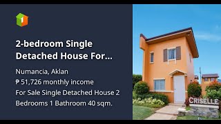2-bedroom Single Detached House For Sale in Numancia Aklan