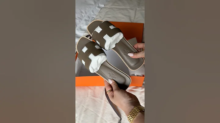 Hermes Oran Sandals Unboxing #luxurylifestyle #luxuryunboxing #designershoes #hermeslover